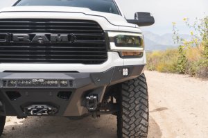 Ram 2500 Front Bumper - DV8 Offroad - Spec Series - Micro-Texture Black Powder Coated - `19-`26